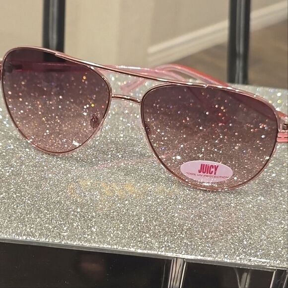 Juicy Couture 58 MM Tony Aviator Sunglasses main image 6